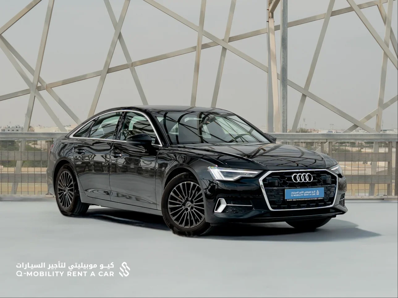 Audi  A6  6 Cylinder  Sedan  Black  2025