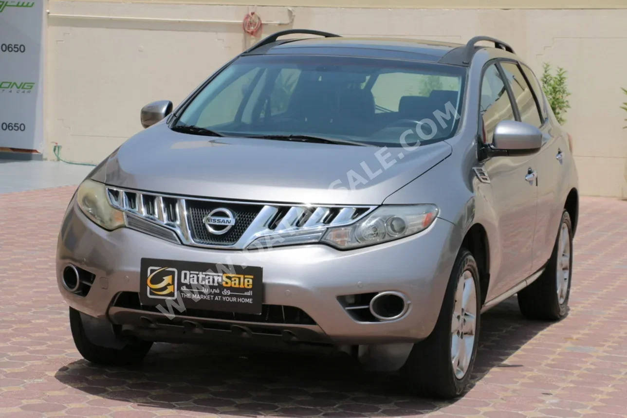 Nissan  Murano  SL  2009  Automatic  210,000 Km  6 Cylinder  Four Wheel Drive (4WD)  SUV  Gray