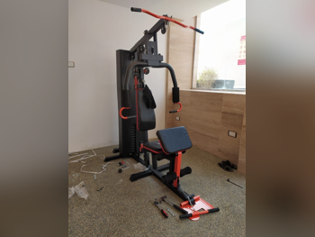 آلات معدات الجيم - أوزان الجسم  - متعدد الألوان  210 سانتيمتر  2022  55 سانتيمتر  65 كيلوغرام  ضمان  مع وسائد  مع التركيب  مع التسليم