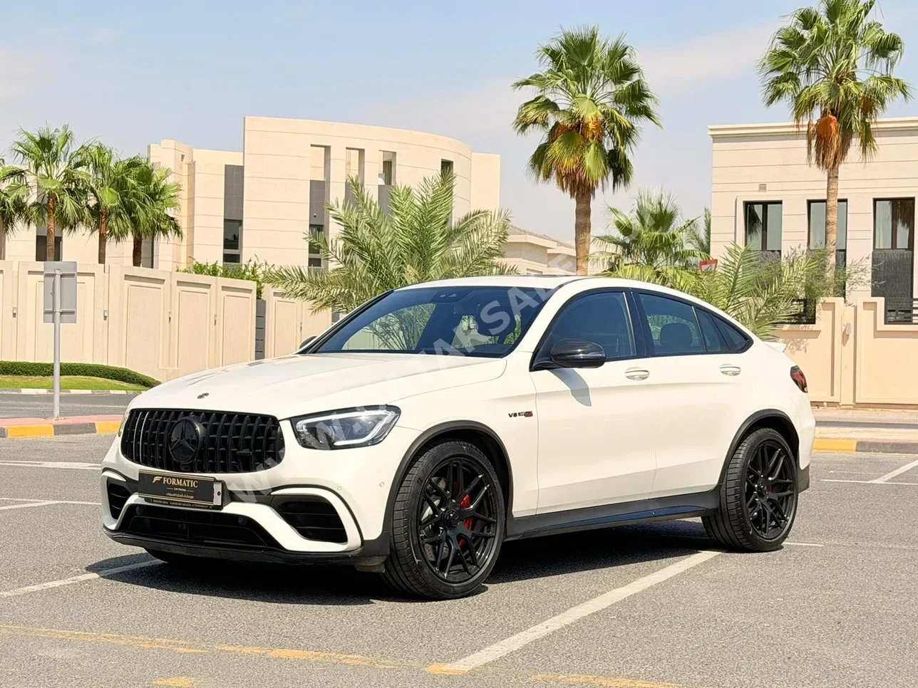 Mercedes-Benz  GLC  63 S AMG  2020  Automatic  86,000 Km  8 Cylinder  Four Wheel Drive (4WD)  SUV  White