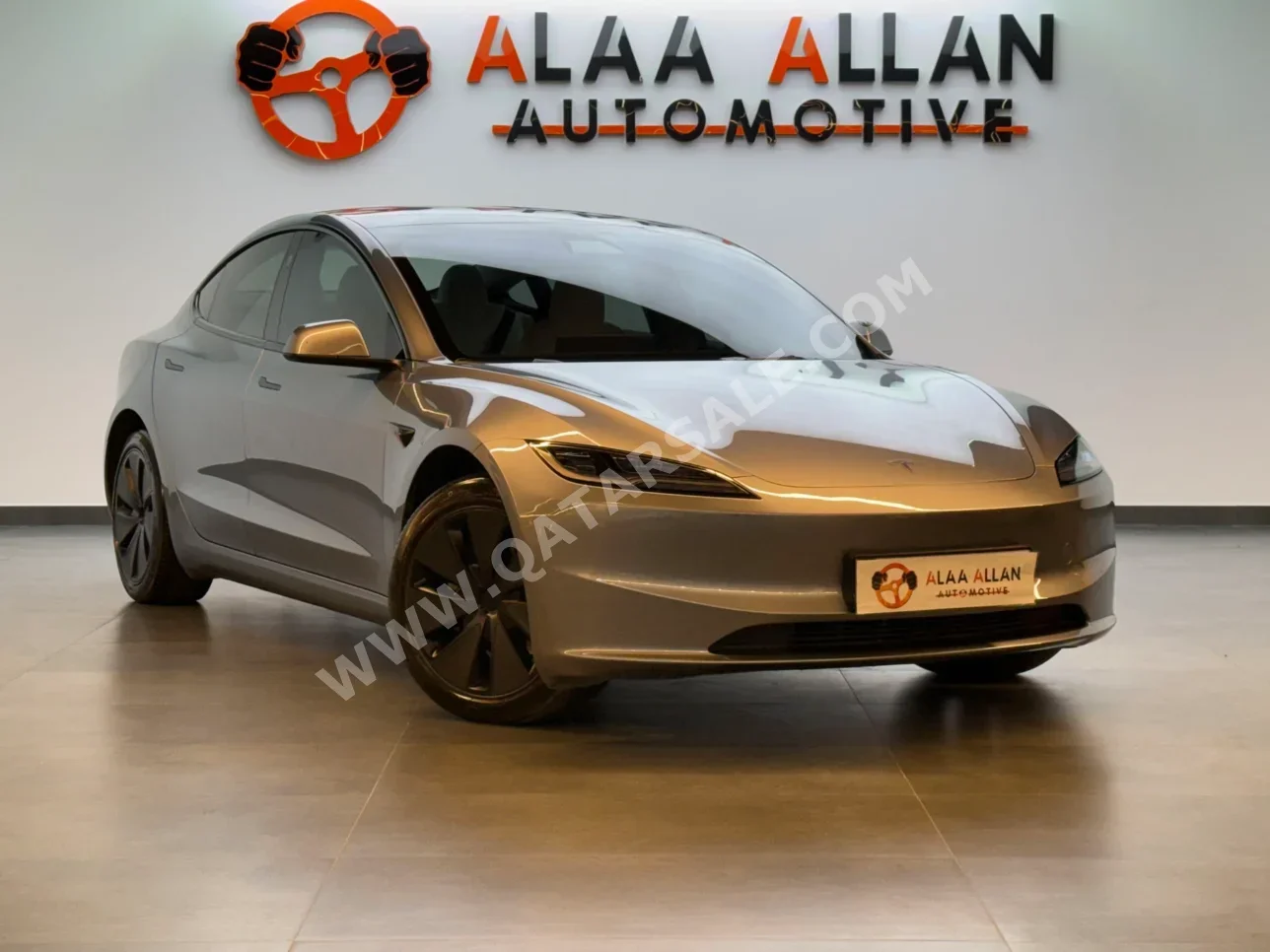 Tesla  Model 3  Long Range  2025  Automatic  26,000 Km  0 Cylinder  Front Wheel Drive (FWD)  Sedan  Gray  With Warranty