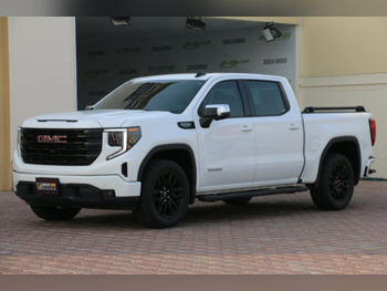 GMC Sierra Elevation 2024 Automatic 28,000 Km 8 Cylinder Four Wheel Drive (4WD) Pick Up White With Warranty