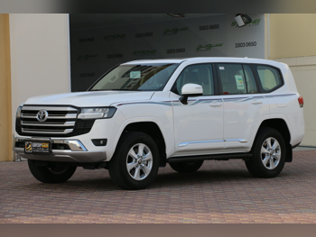 Toyota Land Cruiser GXR Twin Turbo 2024 Automatic 30,000 Km 6 Cylinder Four Wheel Drive (4WD) SUV White With Warranty