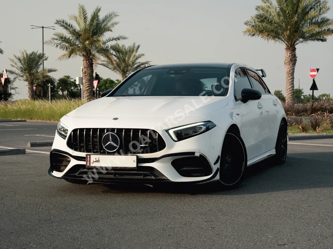 Mercedes-Benz A-Class 45 S AMG 2021 Automatic 70,000 Km 4 Cylinder All Wheel Drive (AWD) Hatchback White