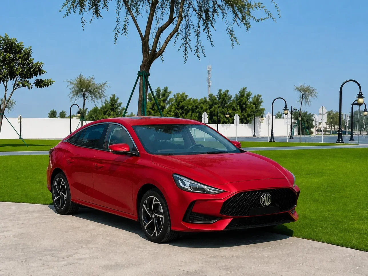 MG GT 4 Cylinder Sedan Red 2026