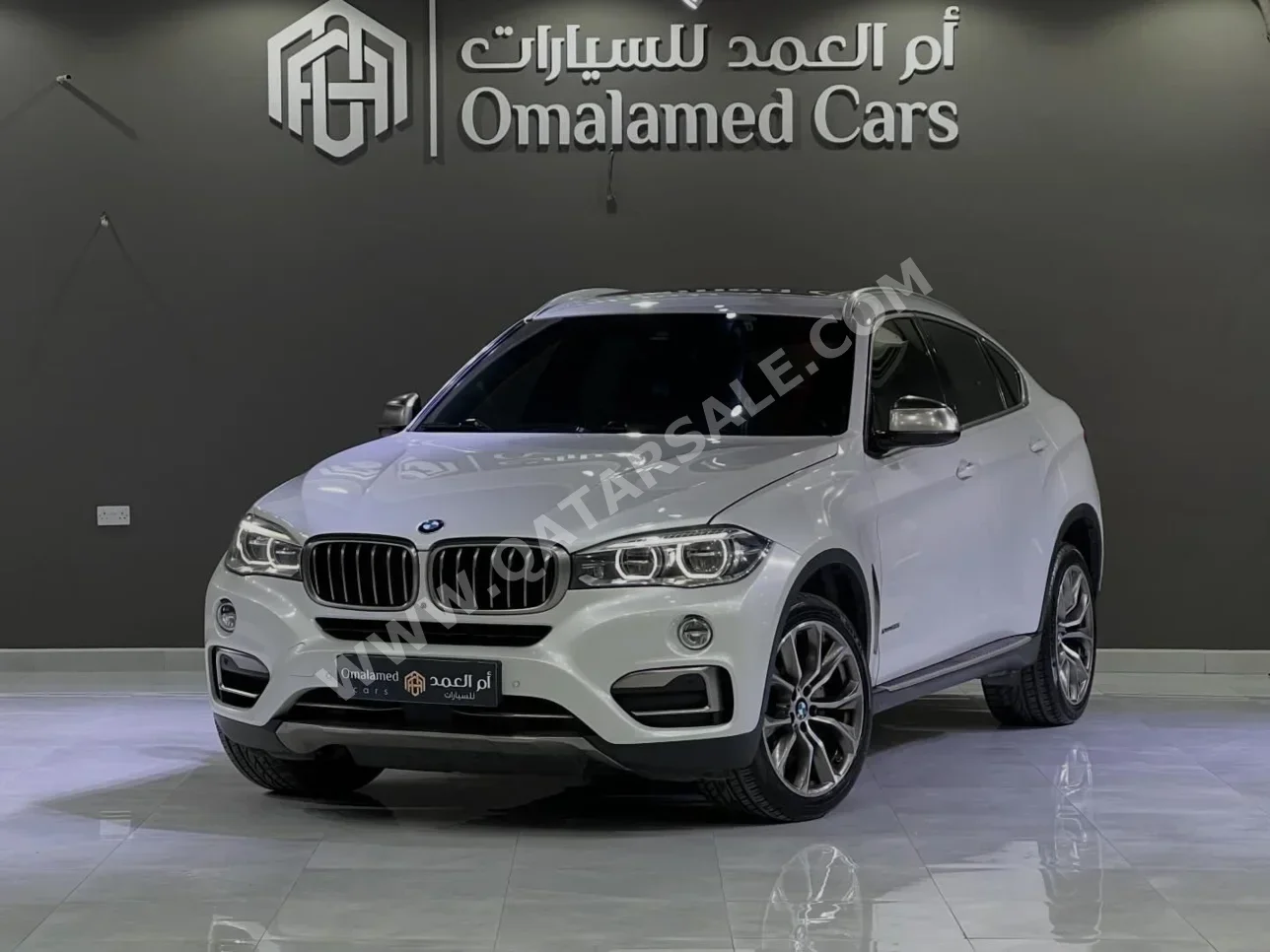 BMW  X-Series  X6  2018  Automatic  178,000 Km  6 Cylinder  Four Wheel Drive (4WD)  SUV  White