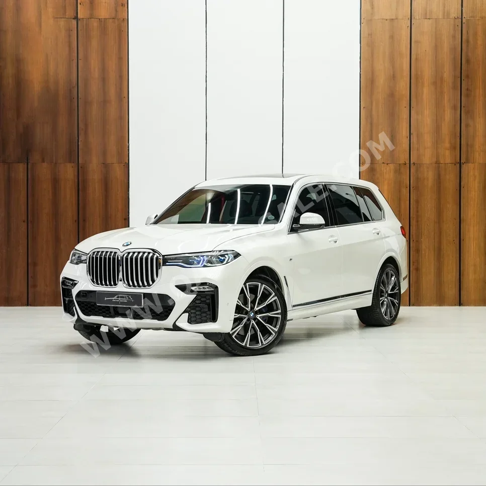 BMW  X-Series  X7 50i  2019  Automatic  55,265 Km  8 Cylinder  All Wheel Drive (AWD)  SUV  White