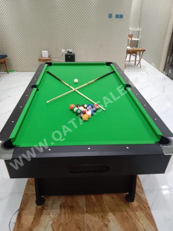 Green  Billiard Table
