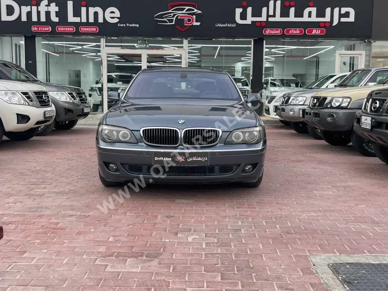 BMW  7-Series  730 Li  2008  Automatic  53,000 Km  6 Cylinder  Rear Wheel Drive (RWD)  Sedan  Blue