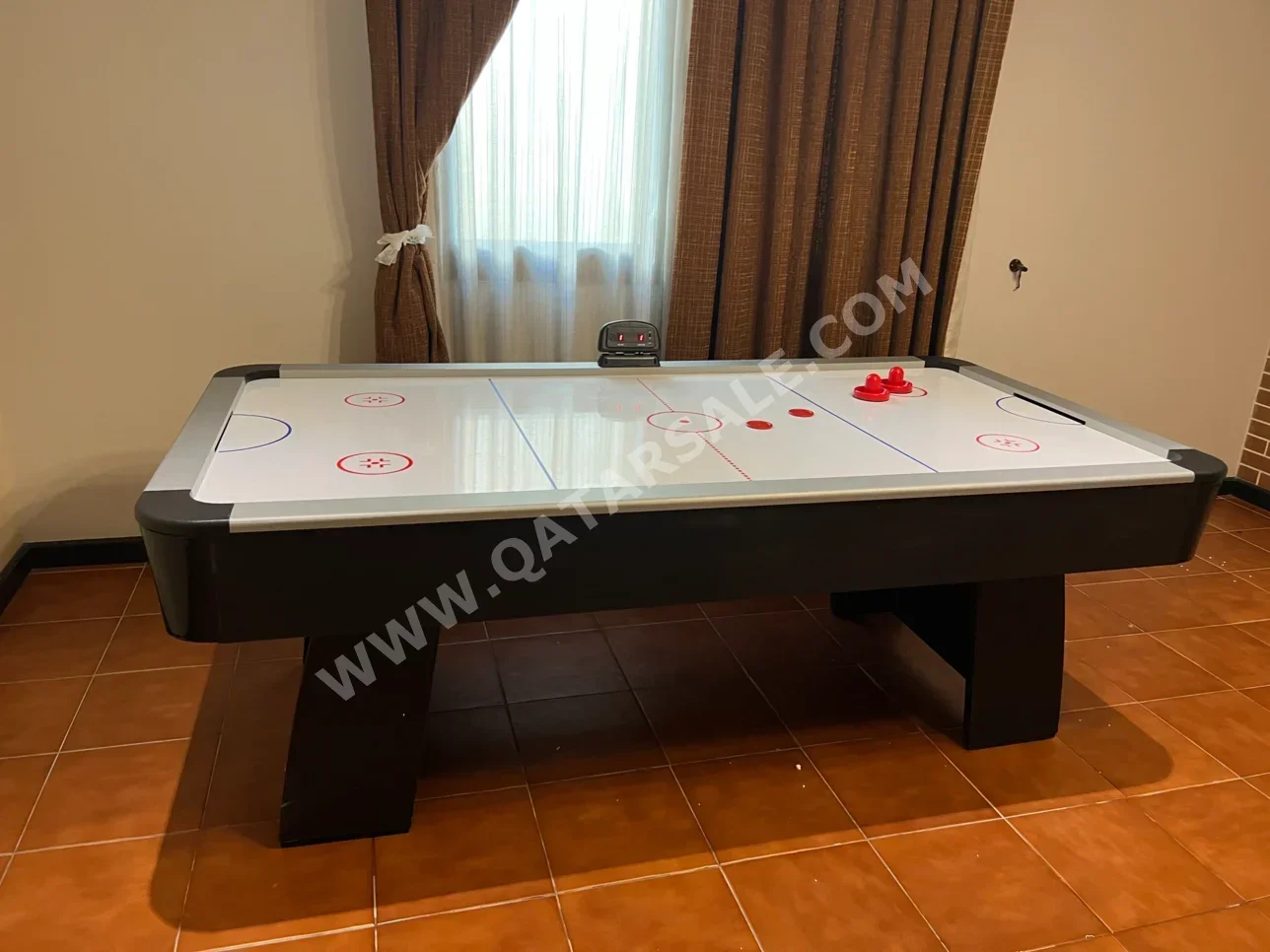 White & Black  Hockey Table