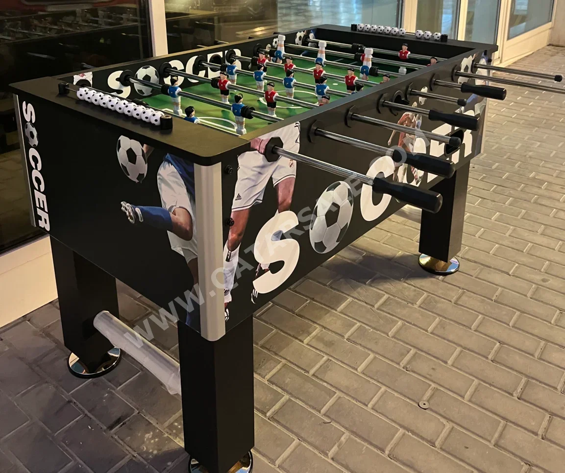Black  Foosball Table