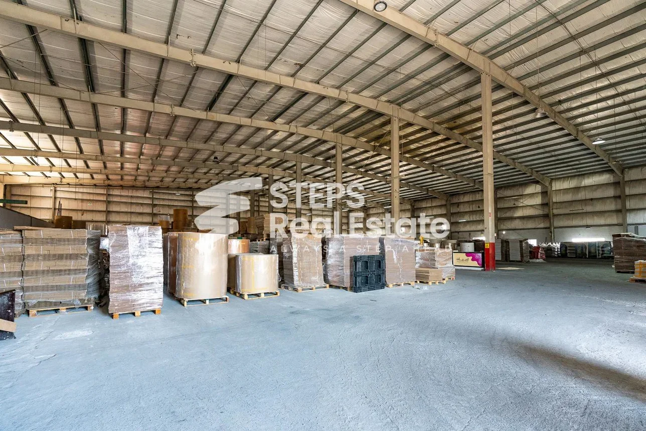 Warehouses & Stores - Al Rayyan  - Industrial Area  -Area Size: 6888 Square Meter