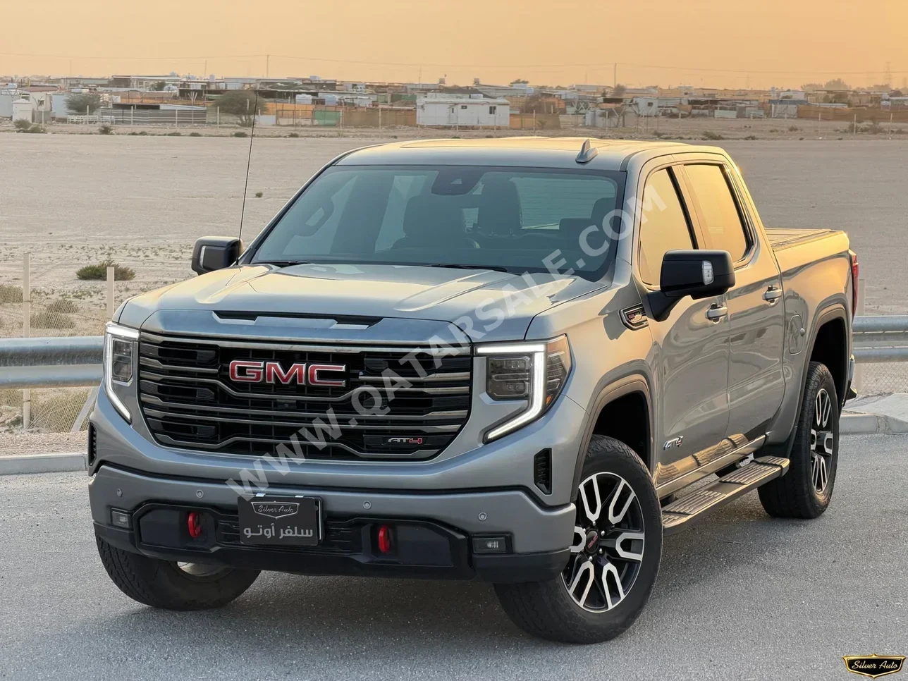 GMC  Sierra  AT4  2024  Automatic  81,800 Km  8 Cylinder  Four Wheel Drive (4WD)  Pick Up  Gray  With Warranty