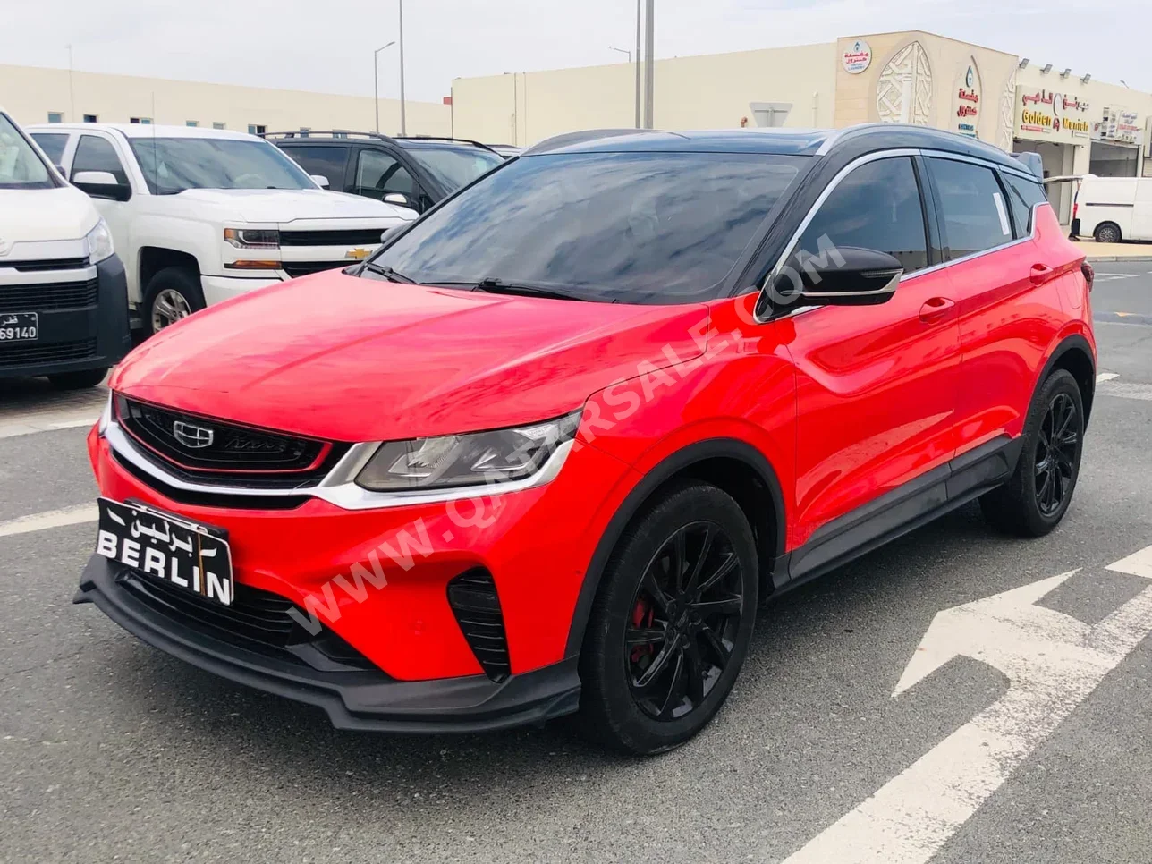 Geely  Coolray  Sport Limited  2022  Automatic  90,000 Km  4 Cylinder  All Wheel Drive (AWD)  SUV  Red