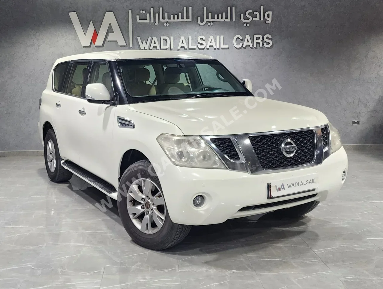 نيسان  باترول  اس اي  2013  اوتوماتيك  368,000 كم  8 سلندر  دفع رباعي  اس يو في  أبيض