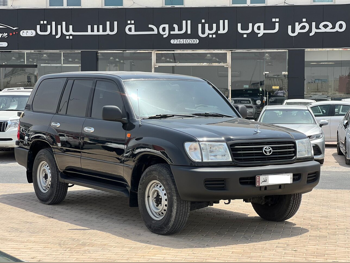 تويوتا  لاند كروزر  جي  1998  عادي  679,000 كم  6 سلندر  دفع رباعي  اس يو في  أسود