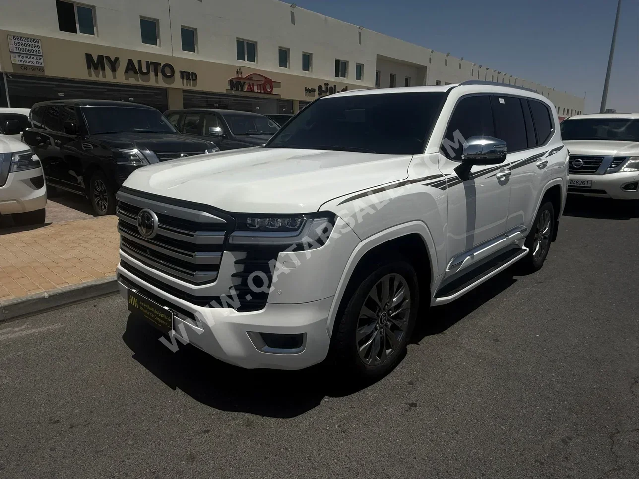 Toyota Land Cruiser VXR Twin Turbo 2024 Automatic 74,000 Km 6 Cylinder Four Wheel Drive (4WD) SUV White With Warranty