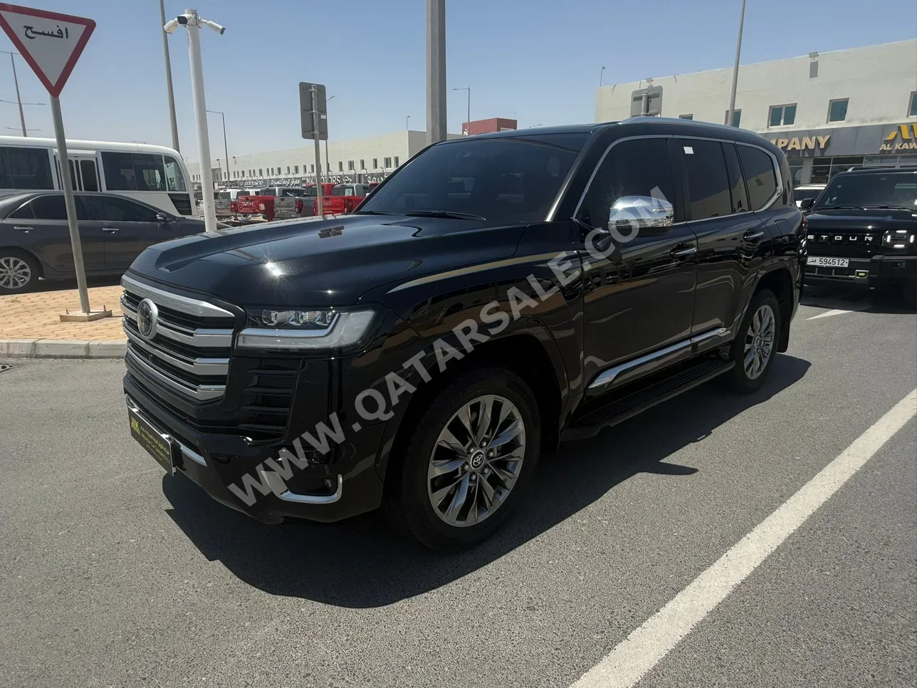 Toyota  Land Cruiser  VXR Twin Turbo  2024  Automatic  60,000 Km  6 Cylinder  Four Wheel Drive (4WD)  SUV  Black  With Warranty
