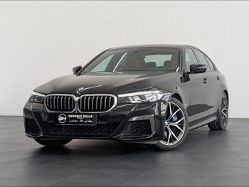 BMW  5-Series  540i  2022  Automatic  50,680 Km  6 Cylinder  Rear Wheel Drive (RWD)  Sedan  Black