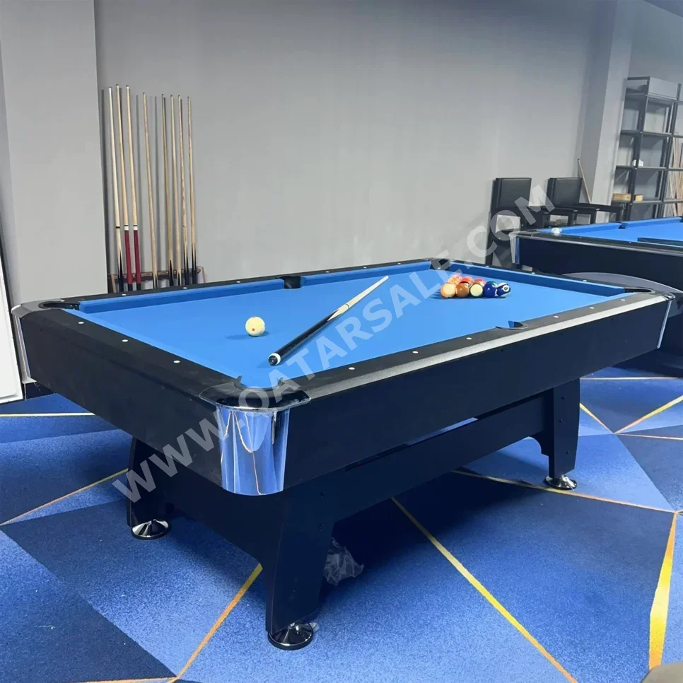 Blue  Billiard Table