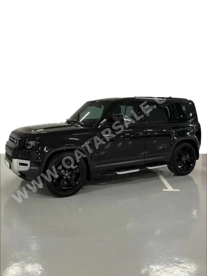 Land Rover  Defender  110 HSE  2024  Automatic  40,000 Km  6 Cylinder  Four Wheel Drive (4WD)  SUV  Black  With Warranty