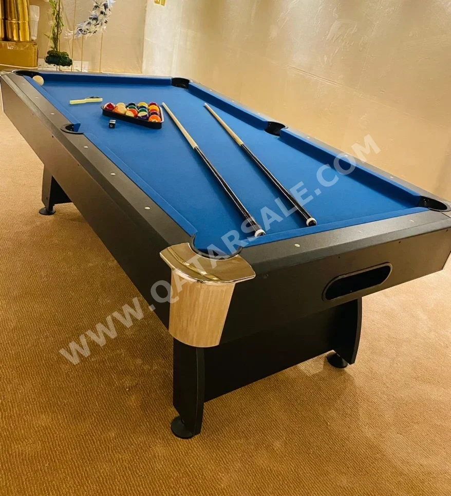 Blue  Billiard Table