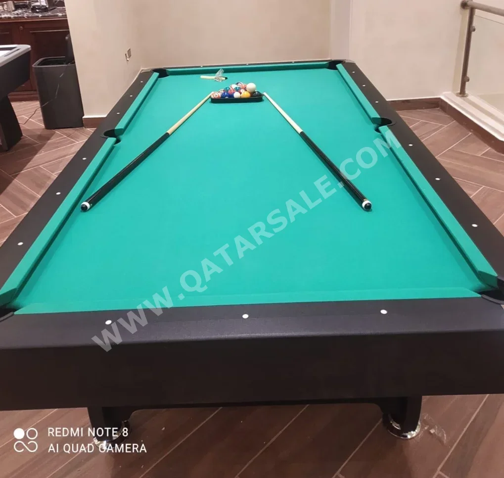 Green  Billiard Table