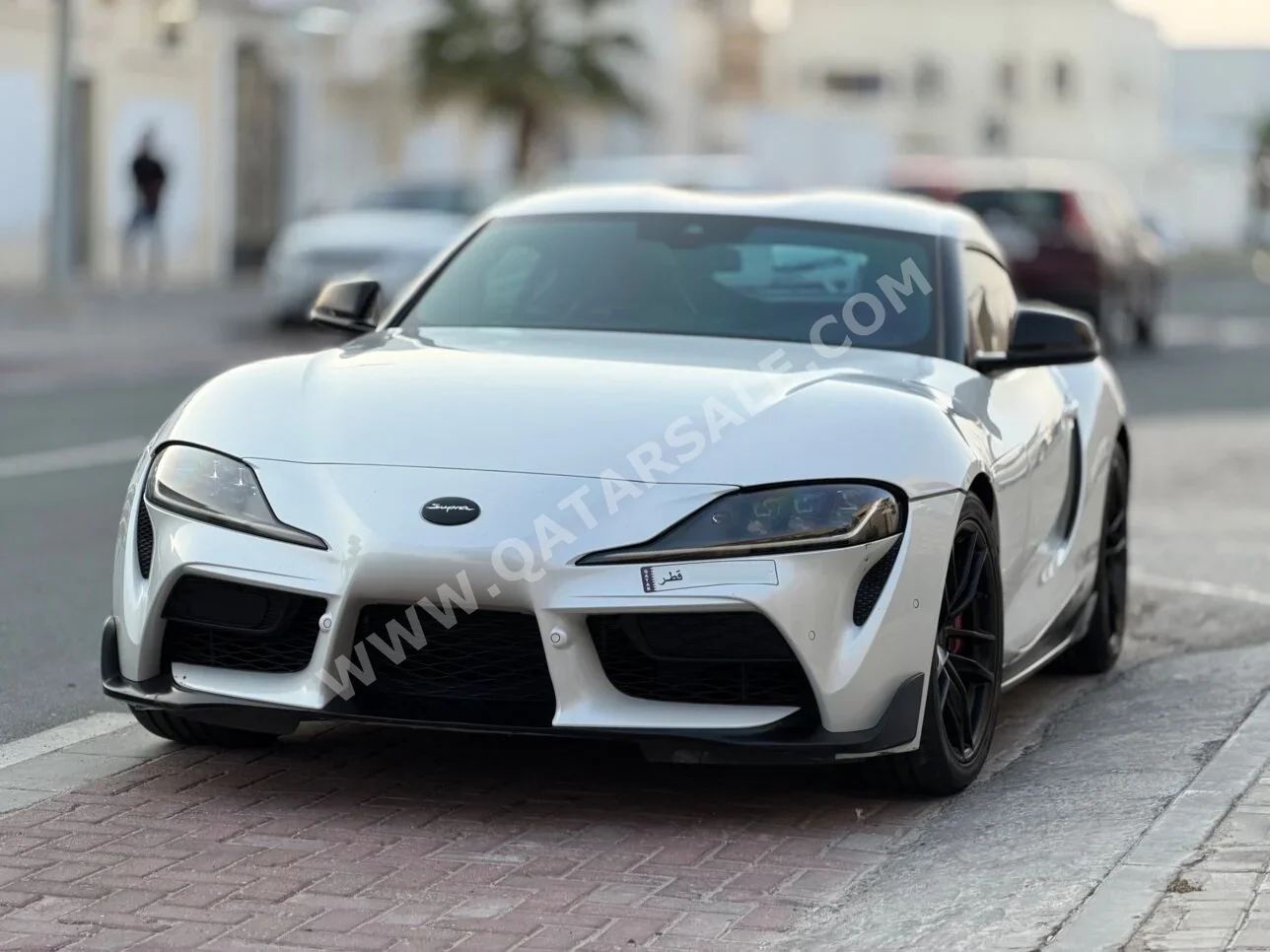 تويوتا سوبرا جي ار 2020 اوتوماتيك 83,300 كم 6 سلندر دفع خلفي كوبيه \ سبورت أبيض تحت الضمان