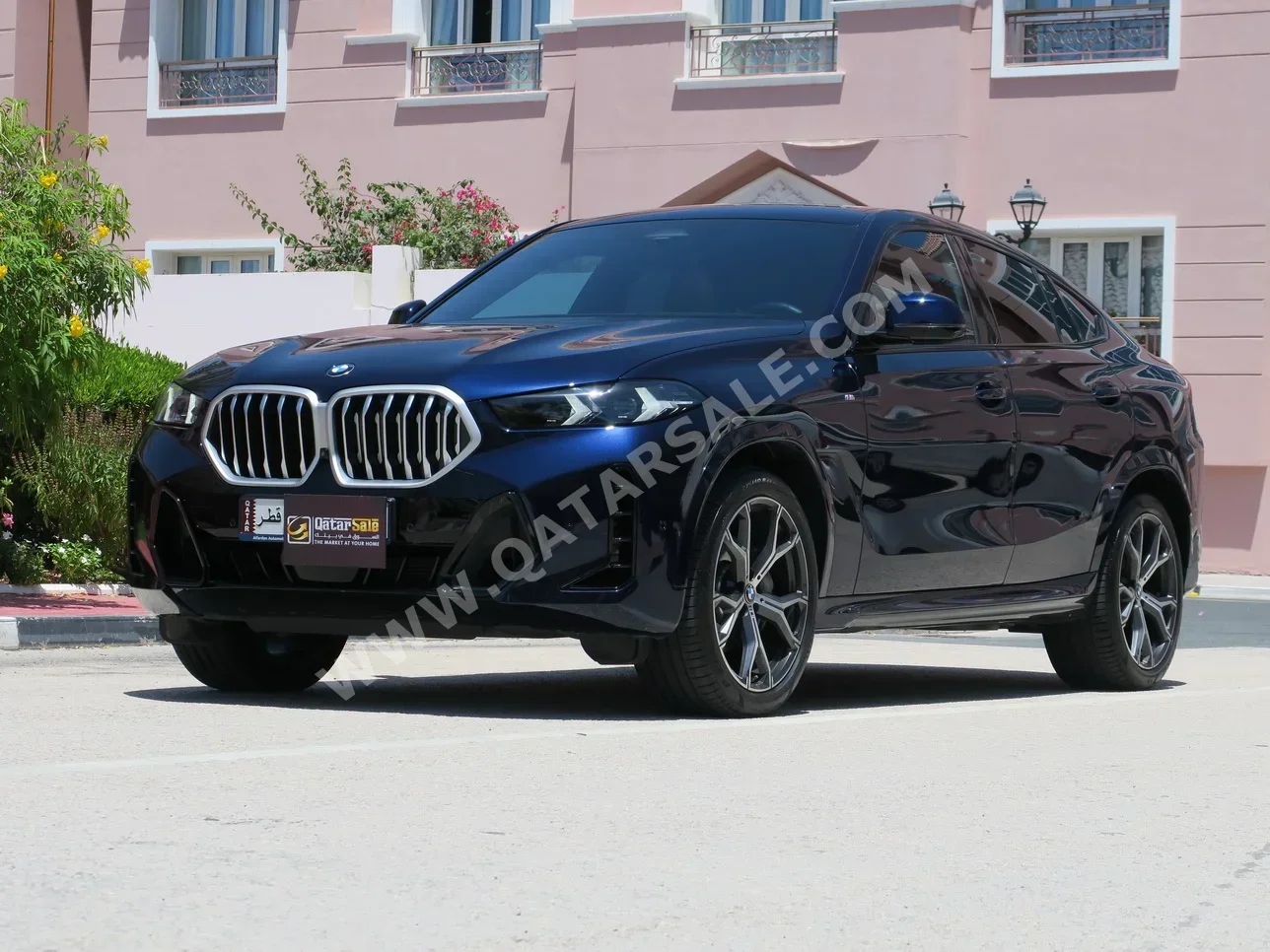 BMW  X-Series  X6 40i  2025  Automatic  9,000 Km  6 Cylinder  Four Wheel Drive (4WD)  SUV  Dark Blue  With Warranty