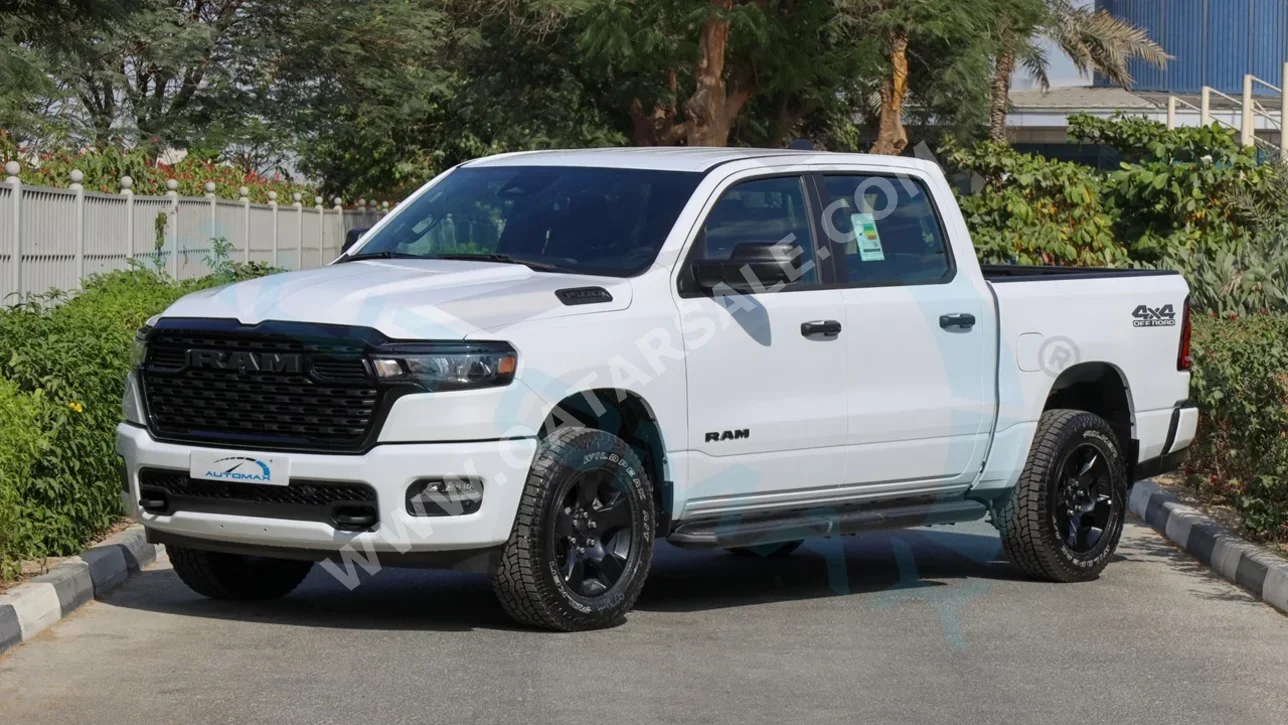 Dodge  Ram  2025  Automatic  0 Km  6 Cylinder  Four Wheel Drive (4WD)  Pick Up  White  With Warranty