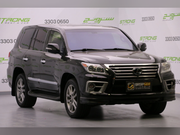 Lexus  LX  570  2015  Automatic  150,000 Km  8 Cylinder  Four Wheel Drive (4WD)  SUV  Black