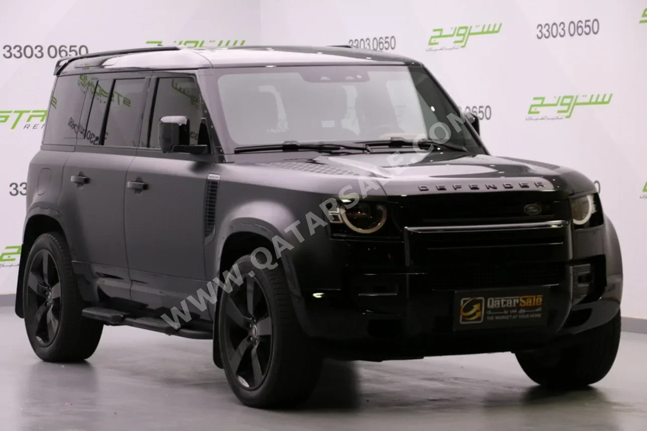 Land Rover  Defender  110 S  2025  Automatic  15,000 Km  6 Cylinder  Four Wheel Drive (4WD)  SUV  Black  With Warranty