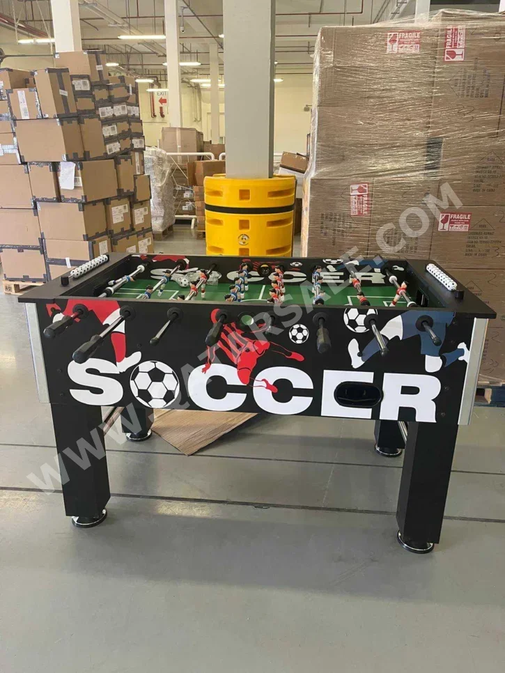 Red & Silver Foosball Table