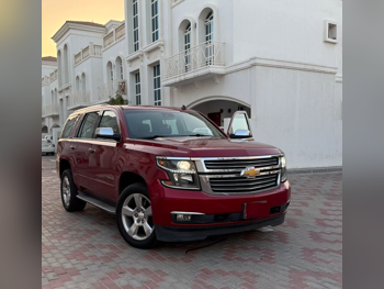 Chevrolet Tahoe LTZ 2015 Automatic 118,000 Km 8 Cylinder Four Wheel Drive (4WD) SUV Red