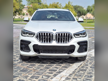 BMW  X-Series  X6 40i  2022  Automatic  65,000 Km  6 Cylinder  All Wheel Drive (AWD)  SUV  White