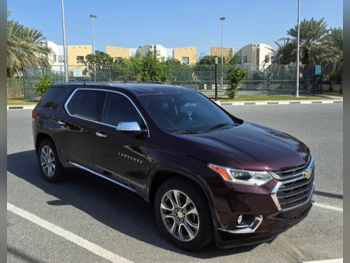 Chevrolet Traverse LTZ 2018 Automatic 108,000 Km 6 Cylinder All Wheel Drive (AWD) SUV Maroon