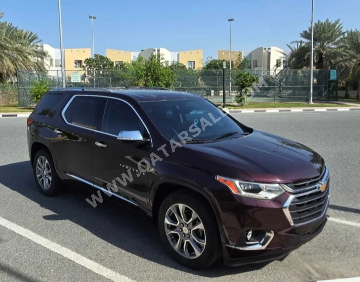 Chevrolet  Traverse  LTZ  2018  Automatic  108,000 Km  6 Cylinder  All Wheel Drive (AWD)  SUV  Maroon