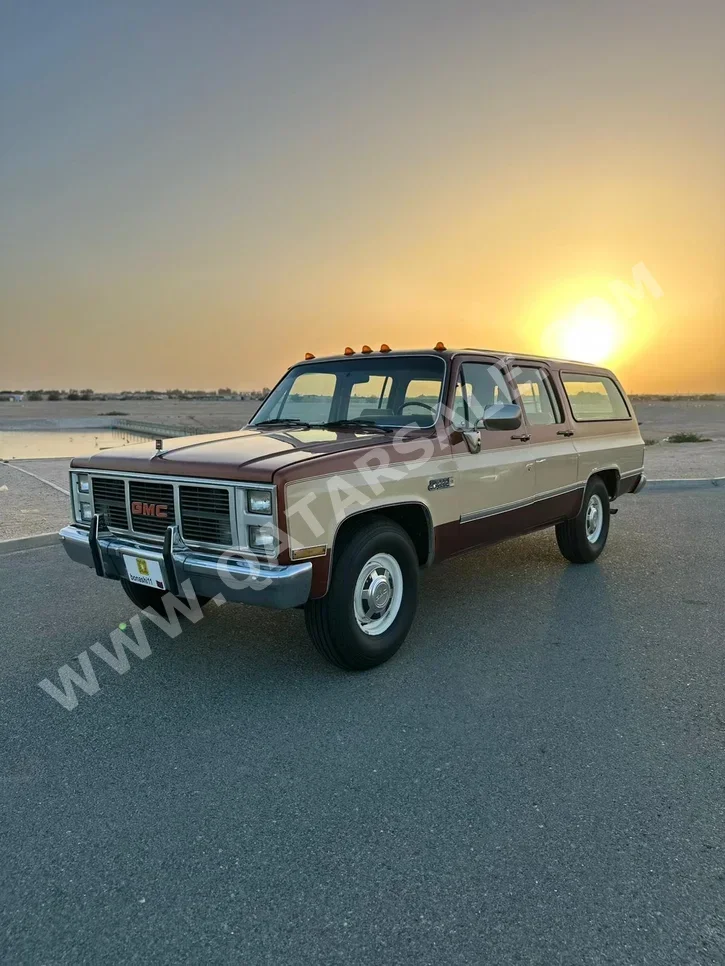 جي ام سي  سوبربان  1986  اوتوماتيك  310,000 كم  8 سلندر  دفع خلفي  اس يو في  ذهبي