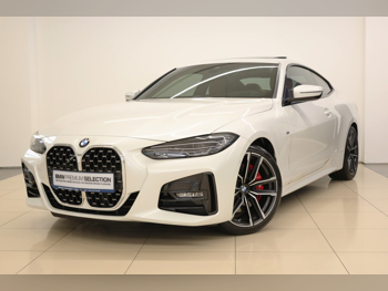 BMW  4-Series  430 I  2021  Automatic  21,500 Km  4 Cylinder  Rear Wheel Drive (RWD)  Sedan  White  With Warranty