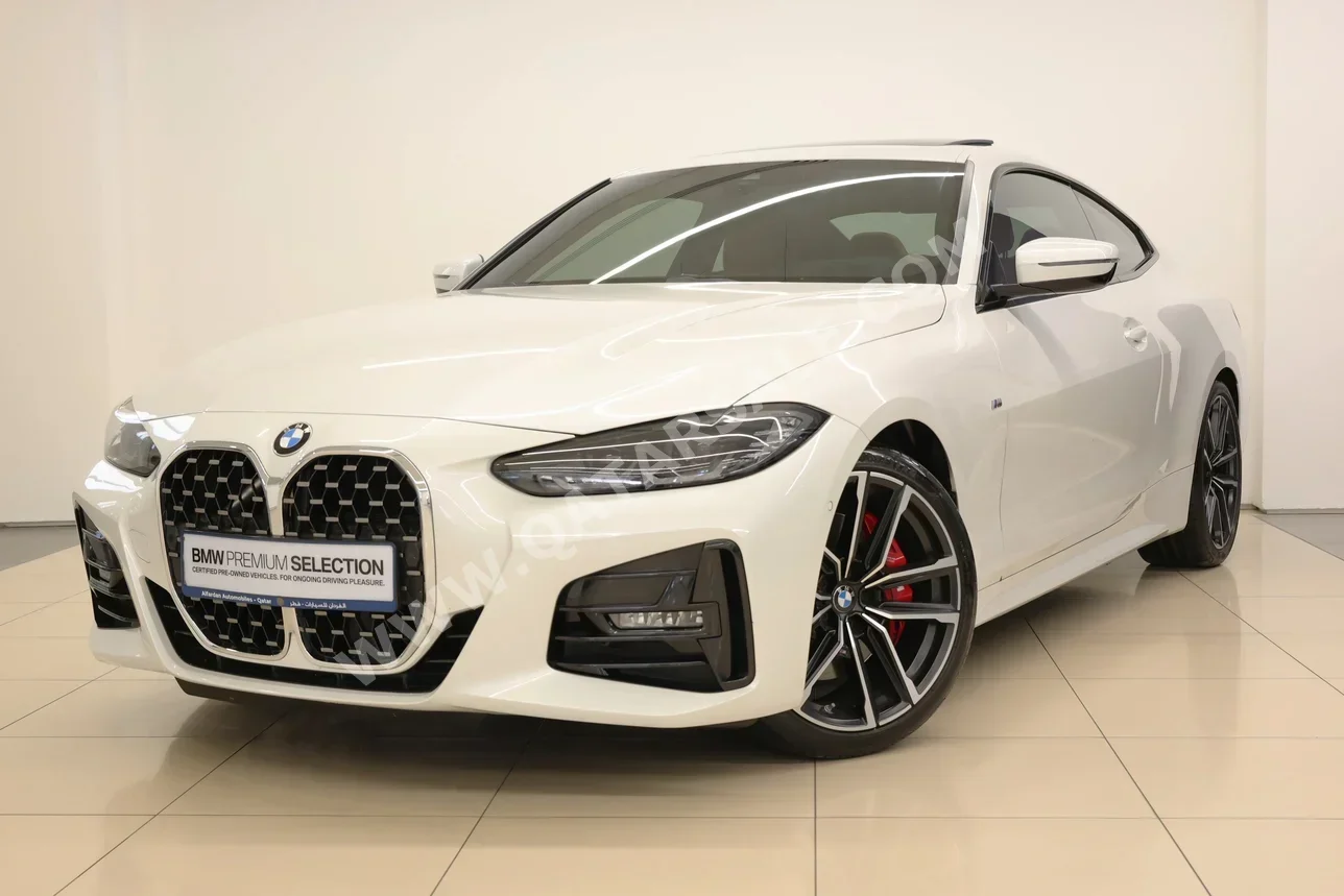 BMW  4-Series  430 I  2021  Automatic  21,500 Km  4 Cylinder  Rear Wheel Drive (RWD)  Sedan  White  With Warranty