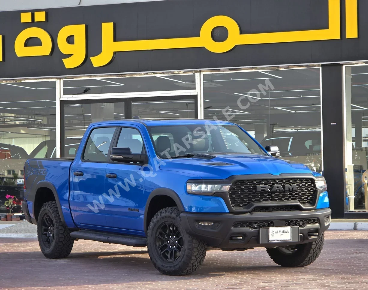 Dodge  Ram  Rebel  2025  Automatic  0 Km  6 Cylinder  Four Wheel Drive (4WD)  Pick Up  Blue  With Warranty