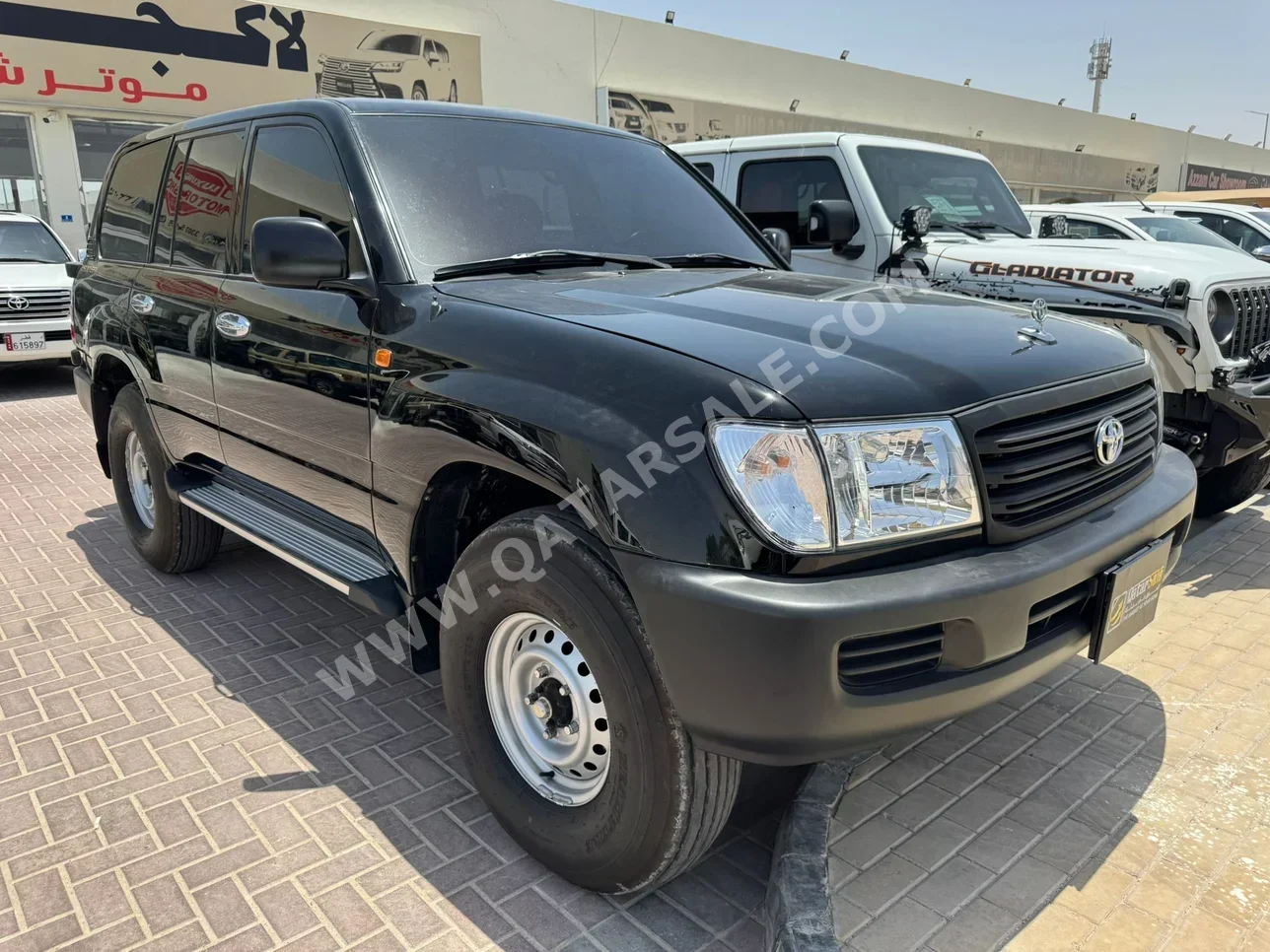Toyota Land Cruiser G 2004 Manual 102,000 Km 6 Cylinder Four Wheel Drive (4WD) SUV Black