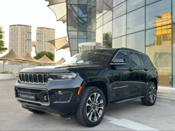 Jeep  Grand Cherokee  Overland  2024  Automatic  5,000 Km  8 Cylinder  Four Wheel Drive (4WD)  SUV  Black  With Warranty