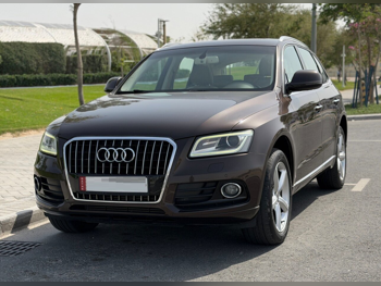 Audi  Q5  40 TFSI Quattro  2016  Automatic  69,000 Km  4 Cylinder  All Wheel Drive (AWD)  SUV  Brown