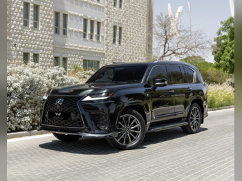 Lexus  LX  600 F Sport  2024  Automatic  24,000 Km  6 Cylinder  Four Wheel Drive (4WD)  SUV  Black  With Warranty