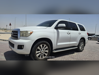 Toyota Sequoia 2011 Automatic 370,000 Km 8 Cylinder Four Wheel Drive (4WD) SUV White