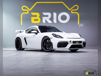 Porsche  Cayman  GT4  2020  Automatic  58,000 Km  6 Cylinder  Rear Wheel Drive (RWD)  Coupe / Sport  White