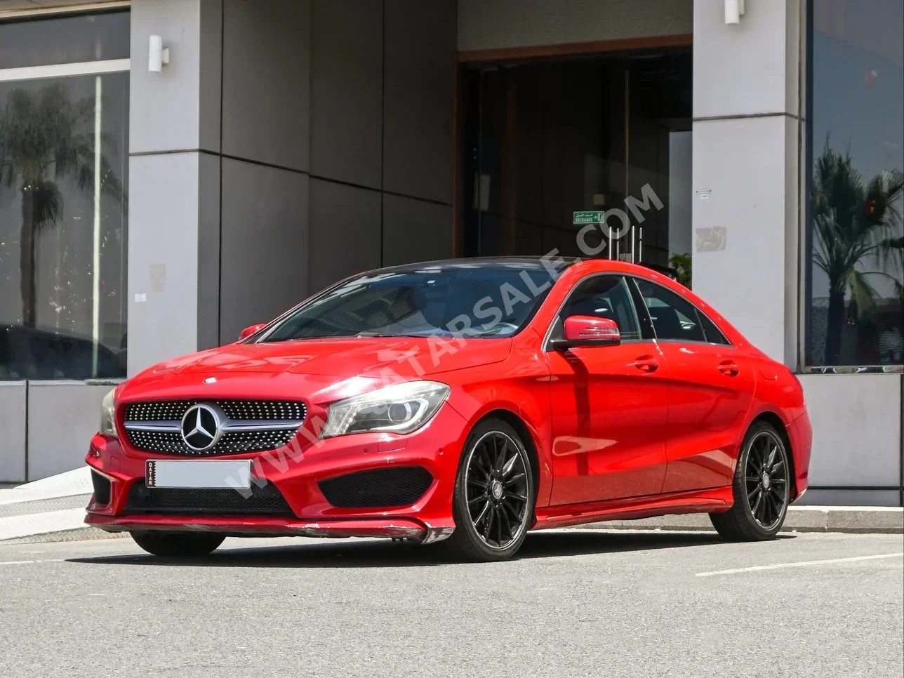 Mercedes-Benz  CLA  250  2016  Automatic  97,000 Km  4 Cylinder  Rear Wheel Drive (RWD)  Sedan  Red