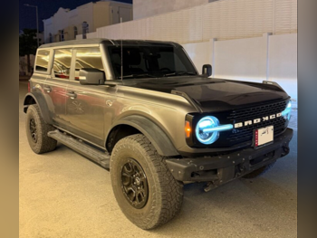 Ford Bronco Wild Trak 2022 Automatic 68,000 Km 6 Cylinder Four Wheel Drive (4WD) SUV Gray With Warranty