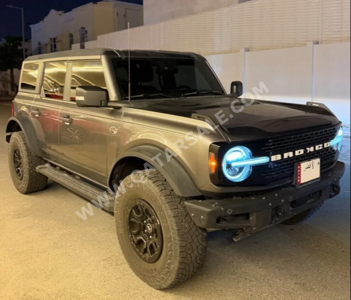 Ford  Bronco  Wild Trak  2022  Automatic  68,000 Km  6 Cylinder  Four Wheel Drive (4WD)  SUV  Gray  With Warranty